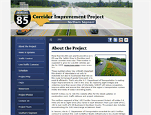 Tablet Screenshot of i-85yadkinriver2.com